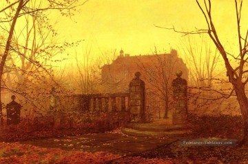 tk - Matin d’automne Paysage de la ville John Atkinson Grimshaw